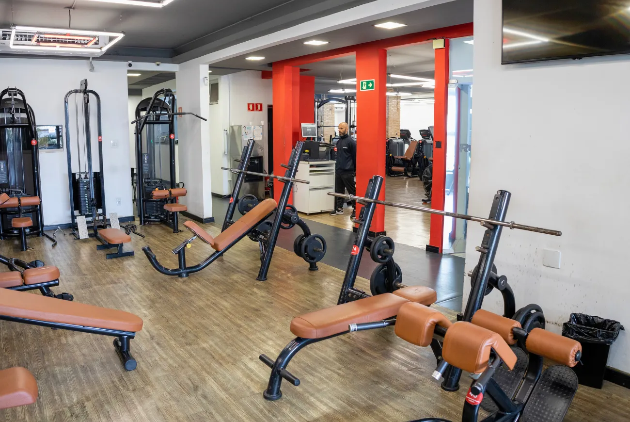 espaço de treino runner aaparelhos