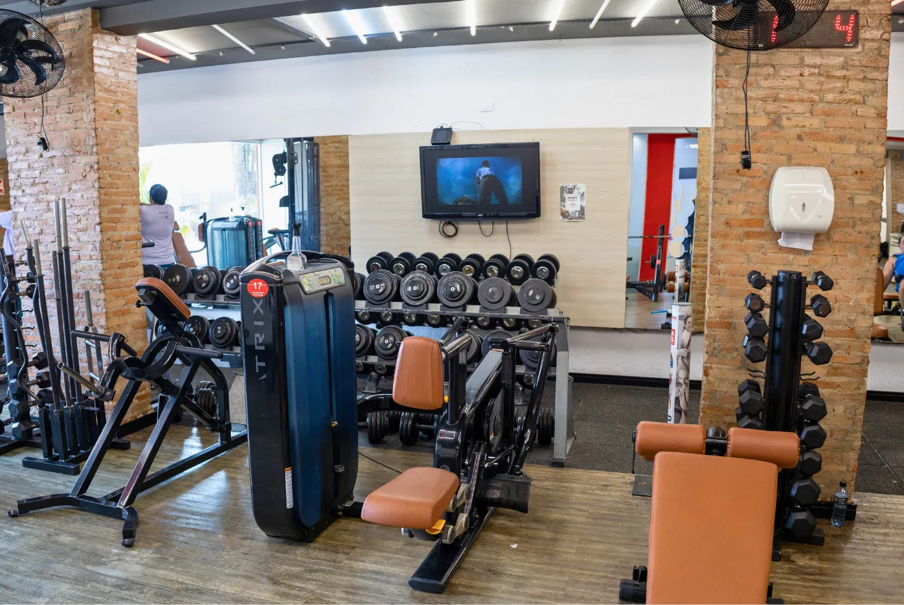 espaço de treino runner