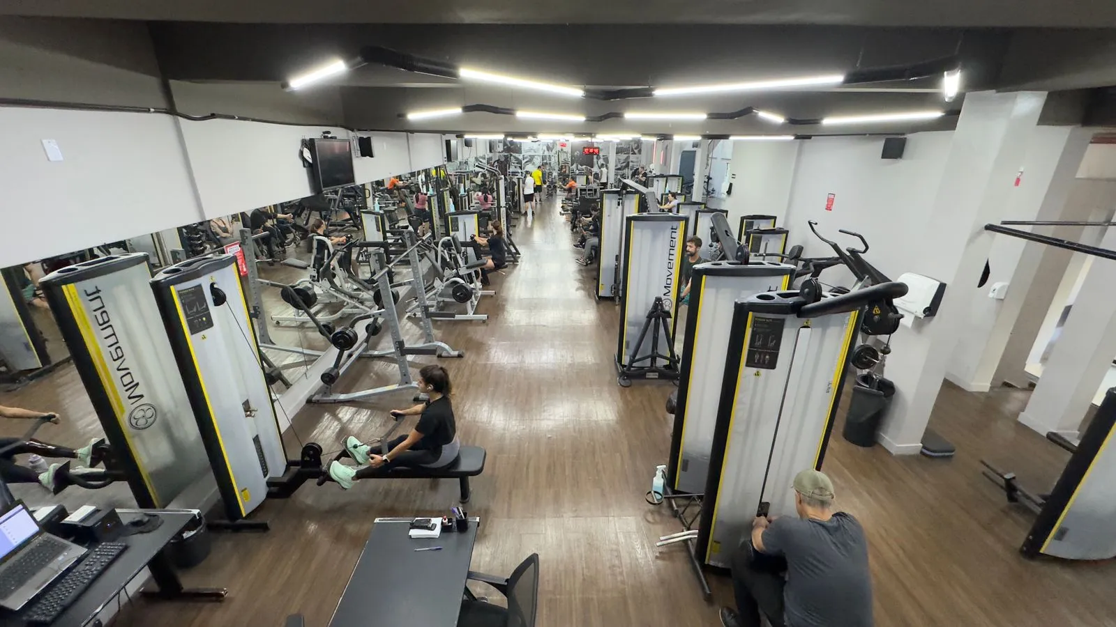 estrutura academia runner freguesia