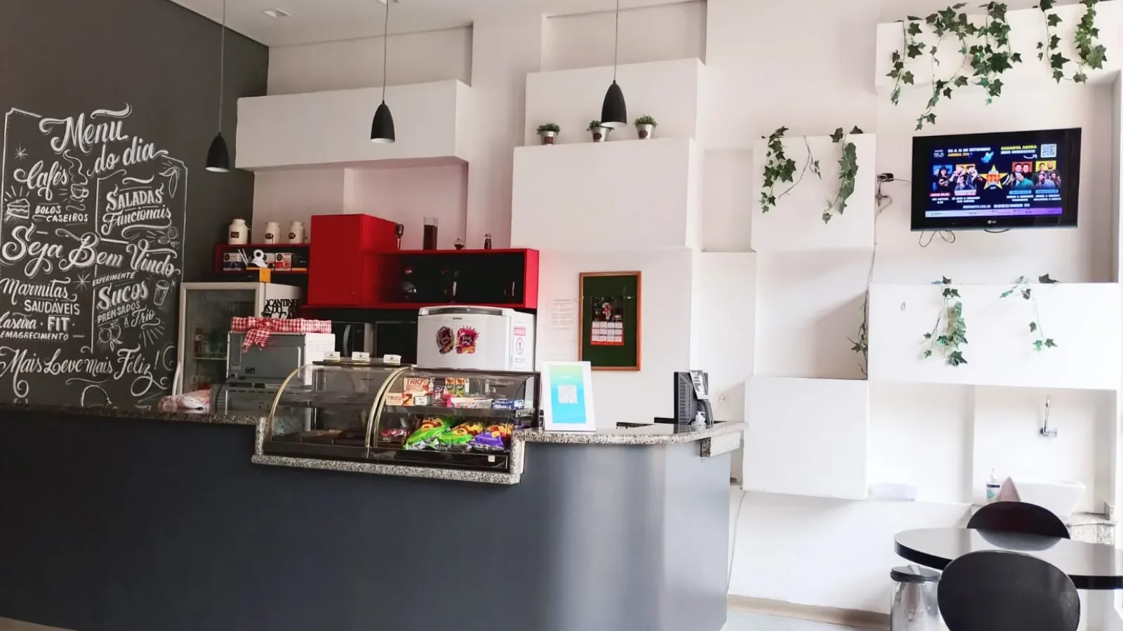 lanchonete unidade acedemia runner saude