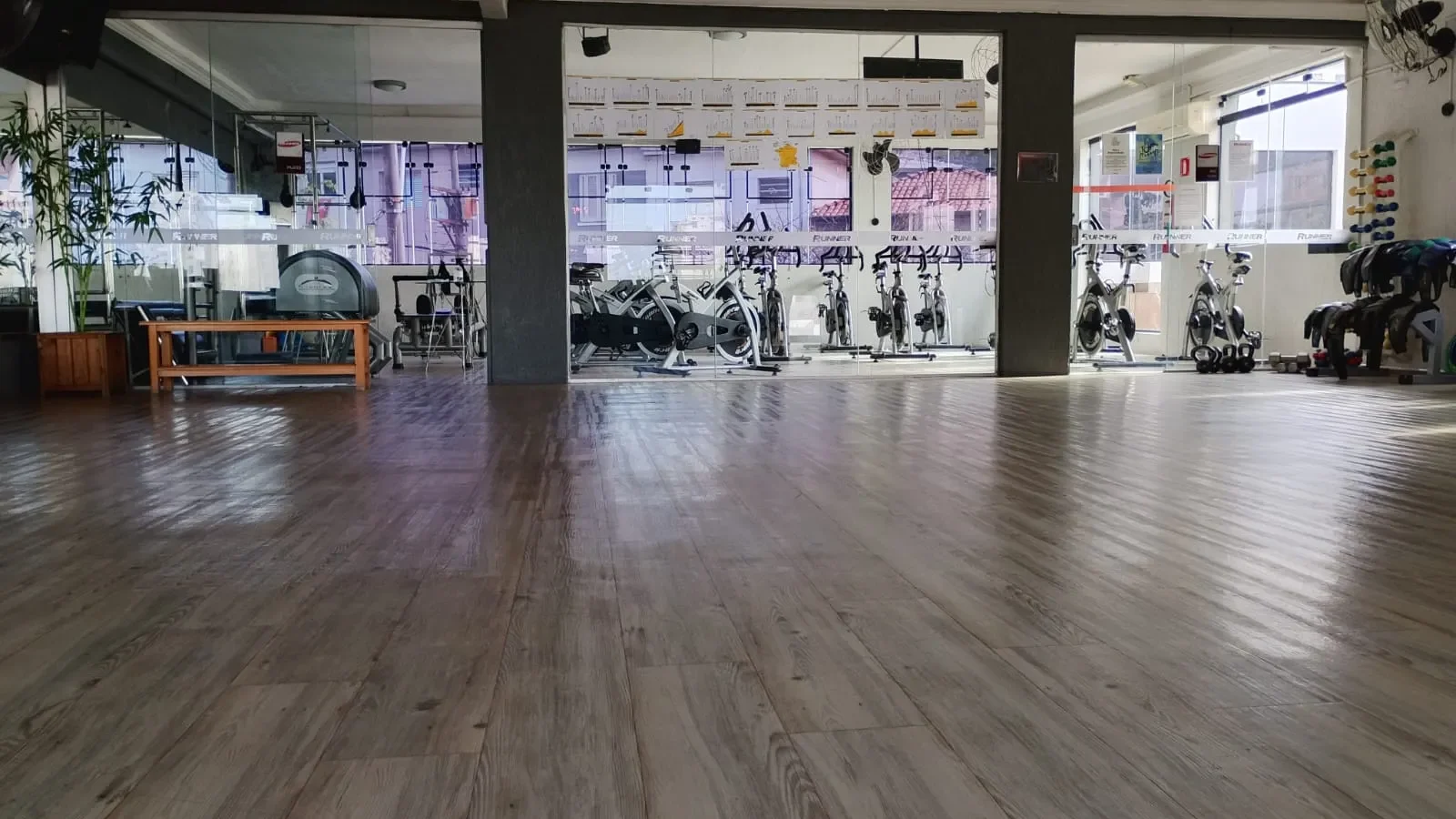 salao academia runner saude